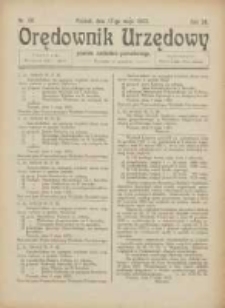 Orędownik Urzędowy Powiatu Zachodnio-Poznańskiego 1923.05.17 R.36 Nr20