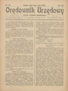 Orędownik Urzędowy Powiatu Zachodnio-Poznańskiego 1923.05.31 R.36 Nr22