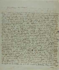 List Kajetana Wincentego Kielisińskiego do Celestyny z Zamoyskich Działyńskiej z 01.11.1845