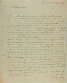 List firmy "Appelius et Eichel" z Erfurtu do Kajetana Wincentego Kielisińskiego z 20.02.1847