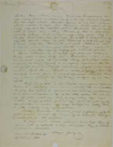 List Seweryna Goszczyńskiego do Kajetana Wincentego Kielisińskiego z 17.10.1842