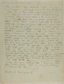 List Lucjana Hipolita Siemieńskiego do Kajetana Wincentego Kielisińskiego b. d.