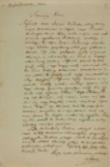 List Joachima Lelewela do Kajetana Wincentego Kielisińskiego z 25.10.1844