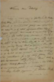 List Józefa Muczkowskiego do Kajetana Wincentego Kielisińskiego z 16.06.1842