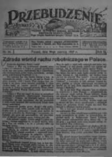 Przebudzenie: tygodnik poświęcony obronie interesów robotników rolnych i leśnych. Organ Związku Robotników Rolnych i Leśnych ZZP. 1927.06.30 R.9 Nr26