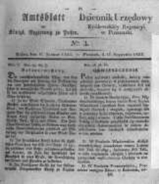 Amtsblatt der K&ouml;niglichen Regierung zu Posen. 1832.01.17 Nro.3