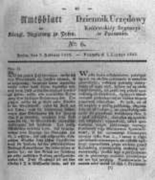 Amtsblatt der Königlichen Regierung zu Posen. 1832.02.07 Nro.6