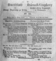 Amtsblatt der K&ouml;niglichen Regierung zu Posen. 1832.03.06 Nro.10