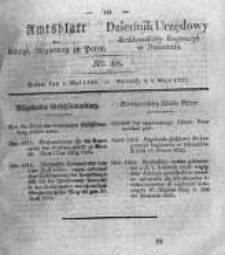 Amtsblatt der K&ouml;niglichen Regierung zu Posen. 1832.05.01 Nro.18