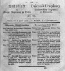 Amtsblatt der Königlichen Regierung zu Posen. 1832.06.05 Nro.23