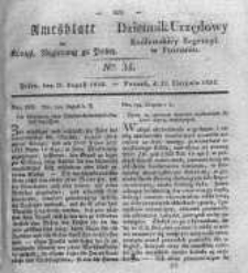 Amtsblatt der Königlichen Regierung zu Posen. 1832.08.21 Nro.34