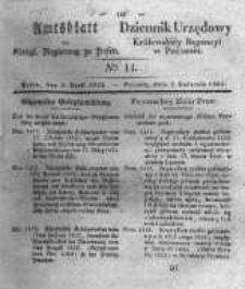Amtsblatt der Königlichen Regierung zu Posen. 1833.04.02 Nro.14