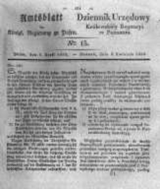 Amtsblatt der Königlichen Regierung zu Posen. 1833.04.09 Nro.15