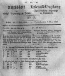 Amtsblatt der Königlichen Regierung zu Posen. 1833.05.07 Nro.19