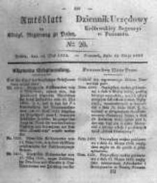 Amtsblatt der Königlichen Regierung zu Posen. 1833.05.14 Nro.20
