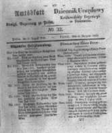Amtsblatt der Königlichen Regierung zu Posen. 1833.08.06 Nro.32