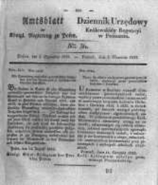 Amtsblatt der Königlichen Regierung zu Posen. 1833.09.03 Nro.36