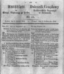 Amtsblatt der Königlichen Regierung zu Posen. 1833.10.08 Nro.41