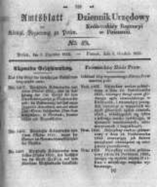 Amtsblatt der Königlichen Regierung zu Posen. 1833.12.03 Nro.49
