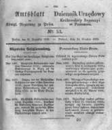 Amtsblatt der Königlichen Regierung zu Posen. 1833.12.31 Nro.53