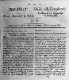 Amtsblatt der Königlichen Regierung zu Posen. 1836.02.23 Nro.8