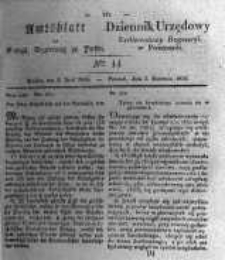 Amtsblatt der Königlichen Regierung zu Posen. 1836.04.05 Nro.14