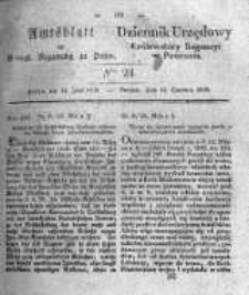 Amtsblatt der Königlichen Regierung zu Posen. 1836.06.14 Nro.24