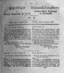 Amtsblatt der Königlichen Regierung zu Posen. 1836.08.09 Nro.32
