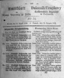 Amtsblatt der Königlichen Regierung zu Posen. 1836.08.23 Nro.34