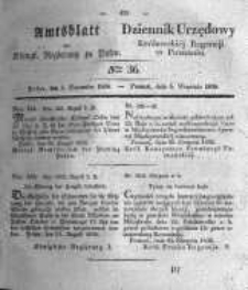 Amtsblatt der Königlichen Regierung zu Posen. 1836.09.06 Nro.36