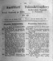 Amtsblatt der Königlichen Regierung zu Posen. 1836.10.18 Nro.42