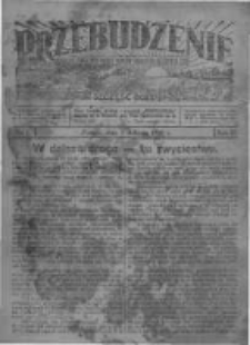 Przebudzenie: organ Związku Robotników Rolnych i Leśnych ZZP. 1929.01.03 R.11 Nr1