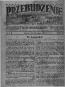 Przebudzenie: organ Związku Robotników Rolnych i Leśnych ZZP. 1929.02.28 R.11 Nr9