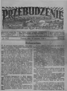 Przebudzenie: organ Związku Robotników Rolnych i Leśnych ZZP. 1929.08.29 R.11 Nr35