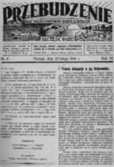 Przebudzenie: organ Związku Robotników Rolnych i Leśnych ZZP. 1930.02.20 R.12 Nr8