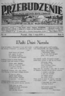 Przebudzenie: organ Związku Robotników Rolnych i Leśnych ZZP. 1930.05.01 R.12 Nr18