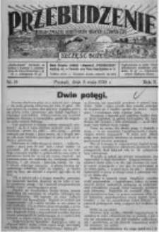 Przebudzenie: organ Związku Robotników Rolnych i Leśnych ZZP. 1930.05.08 R.12 Nr19