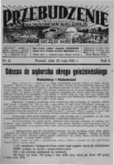 Przebudzenie: organ Związku Robotników Rolnych i Leśnych ZZP. 1930.05.22 R.12 Nr21