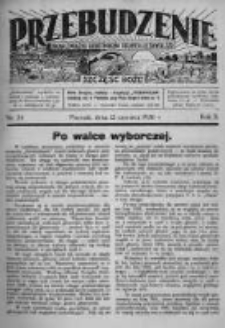 Przebudzenie: organ Związku Robotników Rolnych i Leśnych ZZP. 1930.06.12 R.12 Nr24