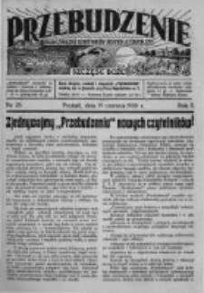 Przebudzenie: organ Związku Robotników Rolnych i Leśnych ZZP. 1930.06.19 R.12 Nr25