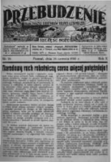 Przebudzenie: organ Związku Robotników Rolnych i Leśnych ZZP. 1930.06.26 R.12 Nr26
