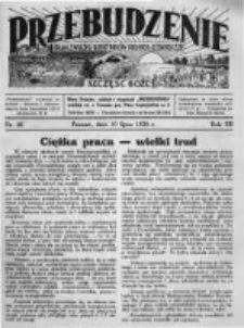 Przebudzenie: organ Związku Robotników Rolnych i Leśnych ZZP. 1930.07.10 R.12 Nr28