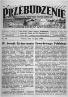 Przebudzenie: organ Związku Robotników Rolnych i Leśnych ZZP. 1930.07.17 R.12 Nr29