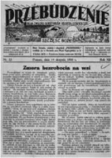 Przebudzenie: organ Związku Robotników Rolnych i Leśnych ZZP. 1930.08.14 R.12 Nr33