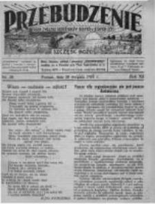Przebudzenie: organ Związku Robotników Rolnych i Leśnych ZZP. 1930.08.28 R.12 Nr35