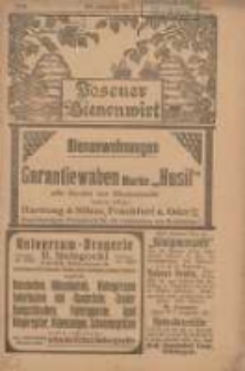 Posener Bienenwirt: Zeitschrift des Bienenwirtschaftlichen Provinzialvereins von Posen 1918.02 Jg.12 Nr2