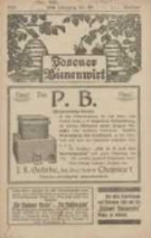 Posener Bienenwirt: Zeitschrift des Großpolnischen Imkerverbandes Poznań 1923.05/06 Jg.17 Nr5/6