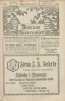 Posener Bienenwirt: Zeitschrift des Großpolnischen Imkerverbandes Poznań 1925.95 Jg.19 Nr5