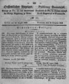 Oeffentlicher Anzeiger. 1848.08.16 Nro.33