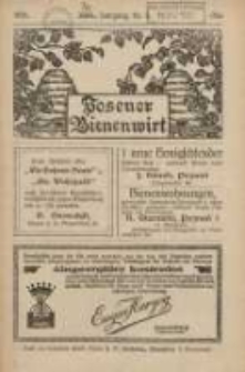 Posener Bienenwirt: Zeitschrift des Großpolnischen Imkerverbandes Poznań 1926.05 Jg.20 Nr5